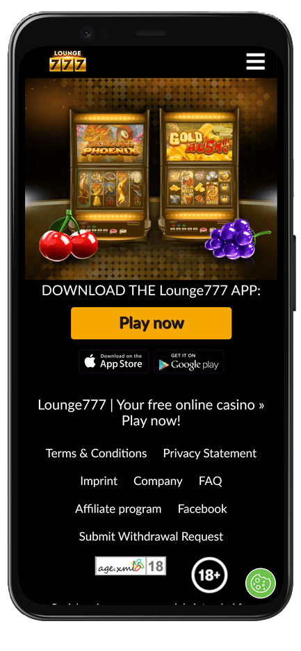 Lounge777 Mobile App